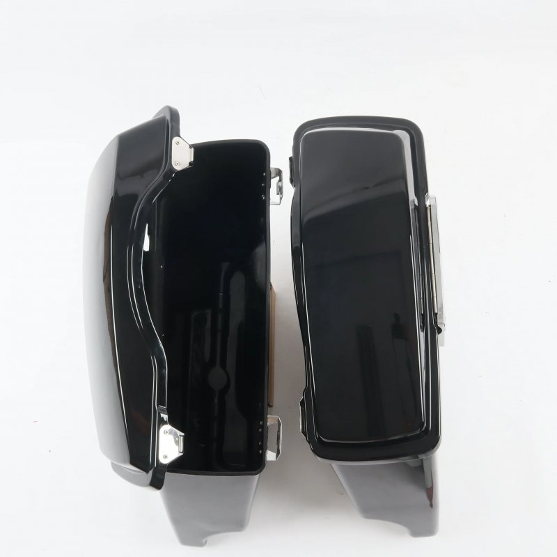 ABS Plastic Extend Motorcycle Saddlebag Assembly for  Touring 1993-2013 Hard Saddlebags